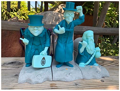 item Disney Parks - Haunted Mansion 50th Anniversary Hitchhiking Ghost - Popcorn Bucket Sipper Dessert Tray Set of 3 Light Up Musical 51bppy8qx2ljpg