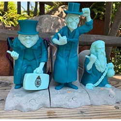 item Disney Parks - Haunted Mansion 50th Anniversary Hitchhiking Ghost - Popcorn Bucket Sipper Dessert Tray Set of 3 Light Up Musical 51bppy8qx2ljpg