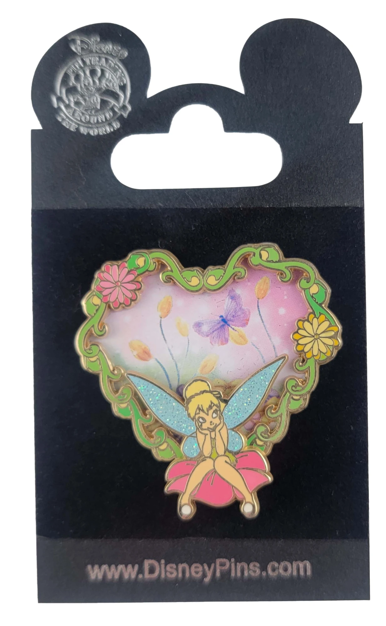 item Disney Pin - Tinker Bell - Watercolor Heart 52719