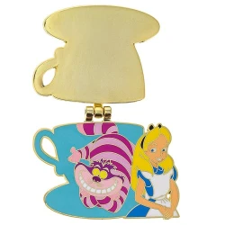 item Disney Pin - Alice and Cheshire Cat Teacup - Magical Montage - Hinged 117299a.webp