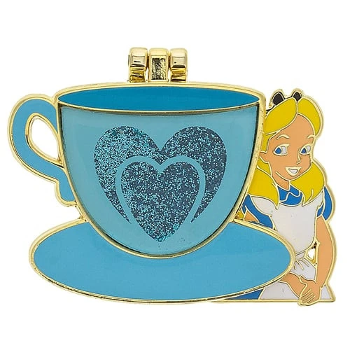 item Disney Pin - Alice and Cheshire Cat Teacup - Magical Montage - Hinged 117299.webp