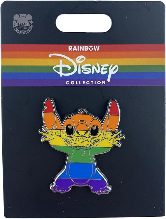 products Disney Pin - Rainbow Pride Collection - Stitch