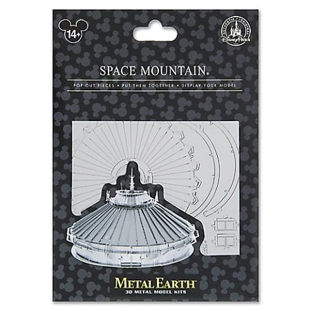 Disney Parks - Space Mountain - 3D Model Kit - Metal Earth