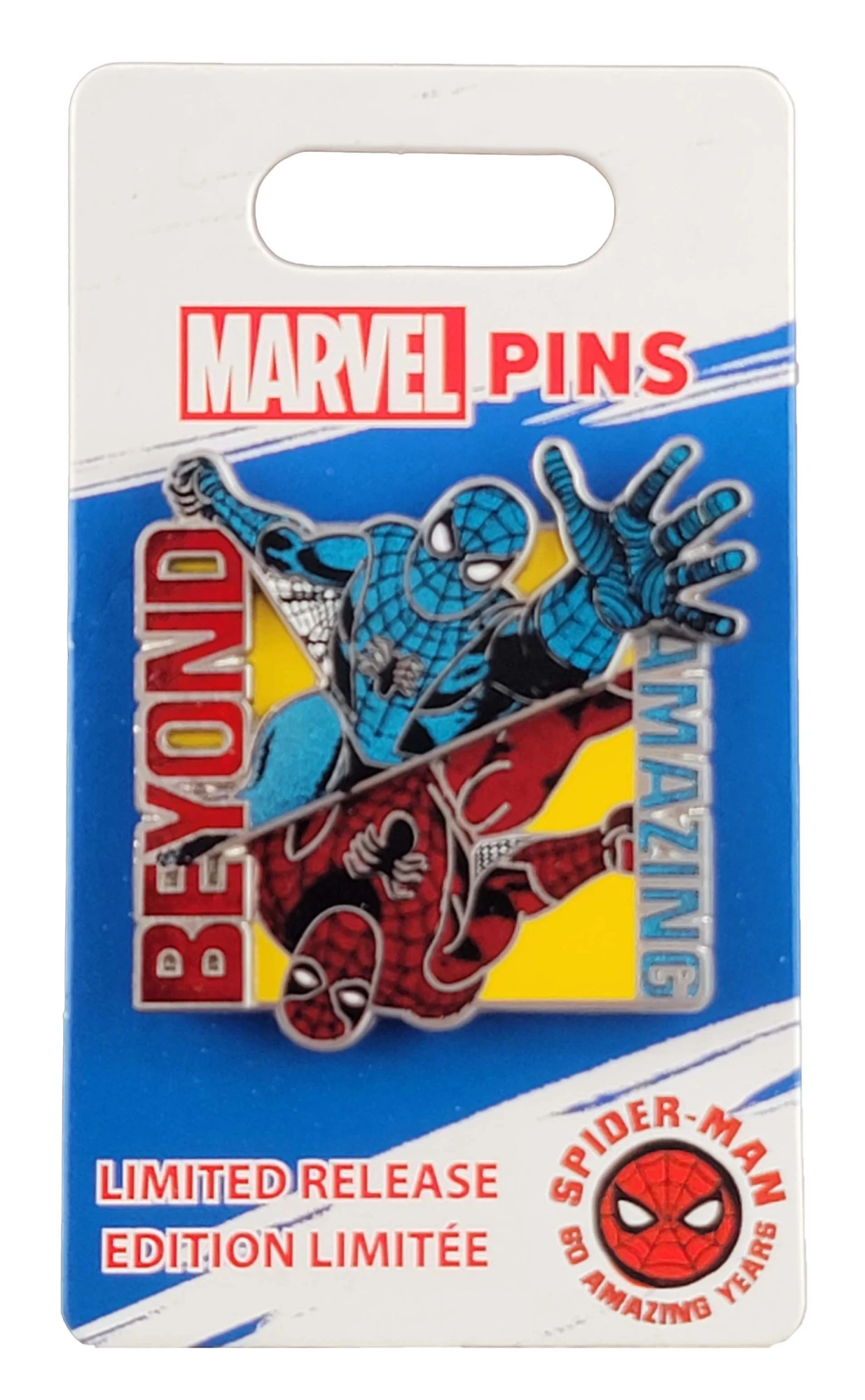 item Disney Pin - Marvel - Spiderman - Beyond Amazing - 60th Anniversary Spider man Beyond Amazing 60th