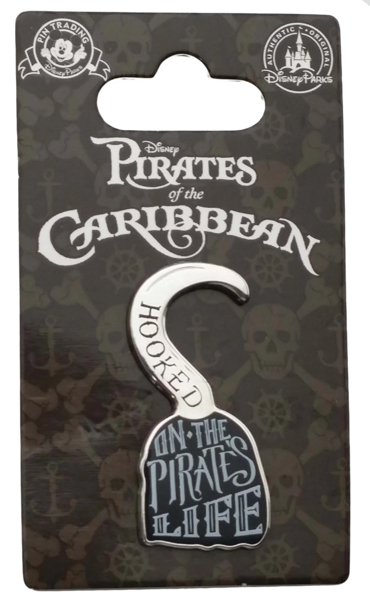 item Disney Pin - Pirates of the Caribbean - Hooked on Pirates Life 122236