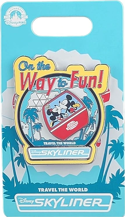 item Disney Pin - Skyliner - Mickey and Minnie Mouse - On the Way to Fun! 7188roknyel-ac-sy741-jpg