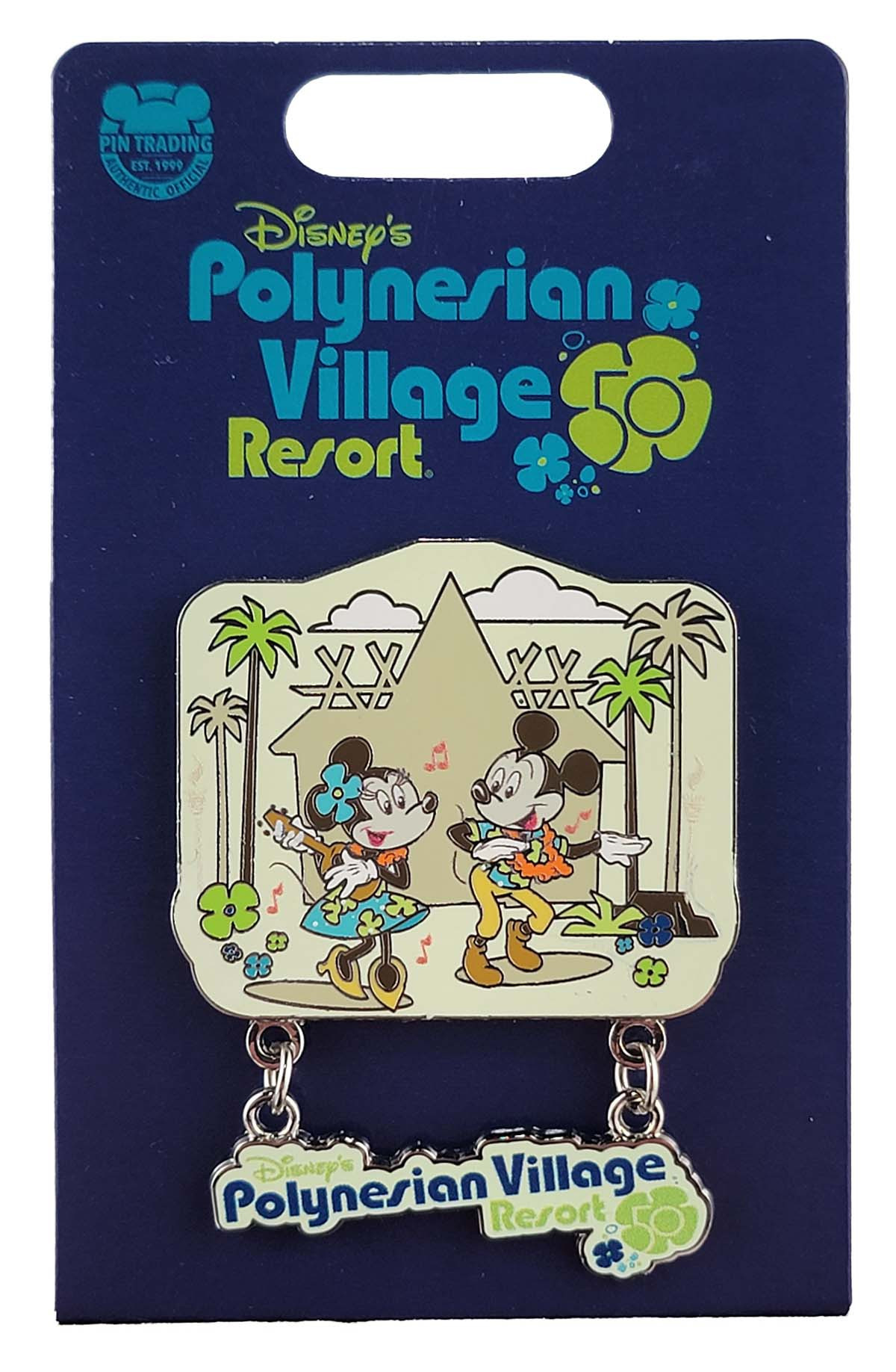 products Disney Pin - Walt Disney World - 50th Anniversary - Polynesian Village Resort