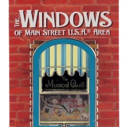 item Disney Pin - The Windows On Main Street U.S.A Series - The Musical Quill 153205 1