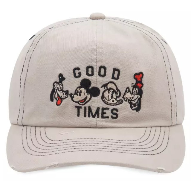 products Disney Parks - Baseball Hat/Cap - Good Times - Mickey, Minnie, Donald and Goofy