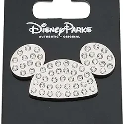 item Disney Pin - Mickey Mouse - Jeweled Ear Hat - Silver 81pm0b1whhl-ac-sx342-sy445-ql70-fmwebp