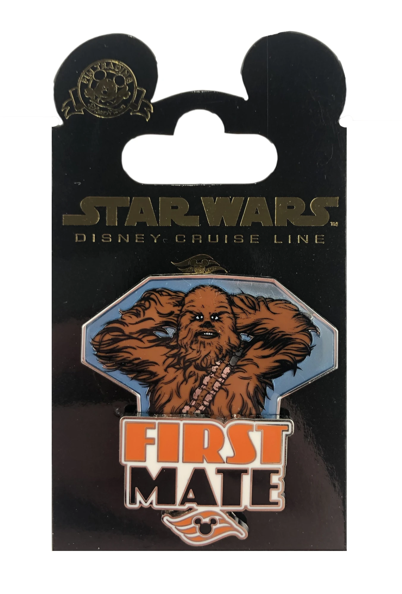 item Disney Pin - DCL - Chewbacca - AP - Star Wars Day At Sea - First Mate 113687