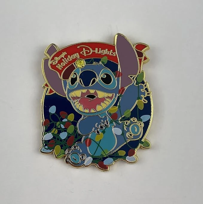 item Disney Pin - 2015 - Disney's Holiday D-Lights Stitch 71vwywsxp4s-ac-sx679-jpg