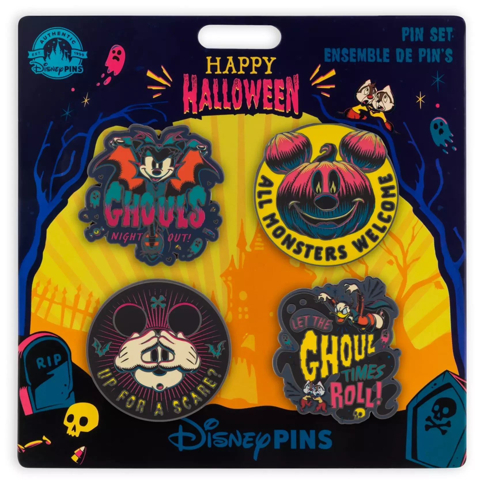 item Disney Parks - Mickey Mouse and Friends - Halloween Pin Set 3803056527818-1fmtwebpqlt70wid1680