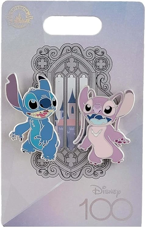 item Disney Pin - Disney 100 - Lilo and Stitch - Stitch and Angel 71-z6eyncsl-ac-sy741-jpg