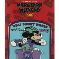 item Disney Pin - Walt Disney World Marathon Weekend 2019 - Minnie Mouse - 10K Logo 132193