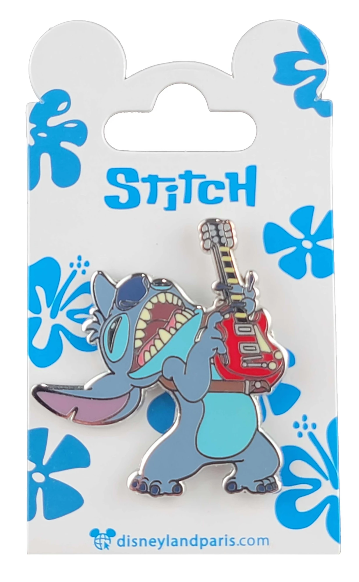 item Disney Pin - Disneyland Paris DLP - Lilo & Stitch - Stitch Jamming Guitar 132406