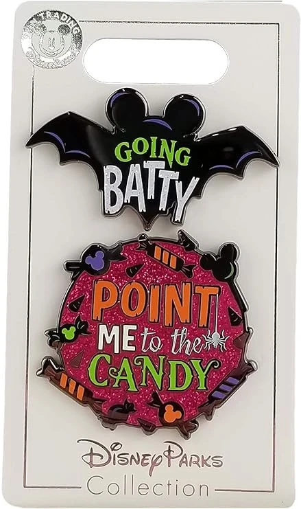 item Disney Pin - Halloween 2019 - Going Batty and Point me to the Candy - Set 71ff7azwhxl-ac-sy741-jpg