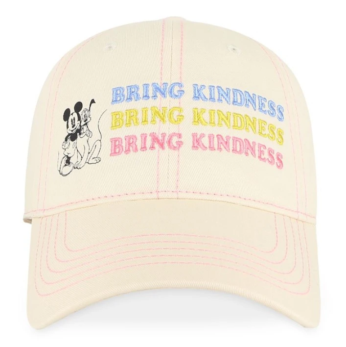 item Disney Parks - Baseball Hat/Cap - Mickey Mouse and Pluto - Bring Kindness Mickey Pluto Bring Kindness Hat Cap