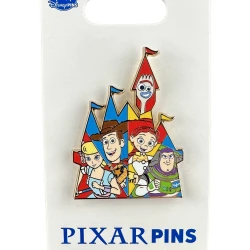 item Disney Pin - Toy Story Character Castle - Woody, Buzz, Jessie, Bo Peep, and Forky 155373