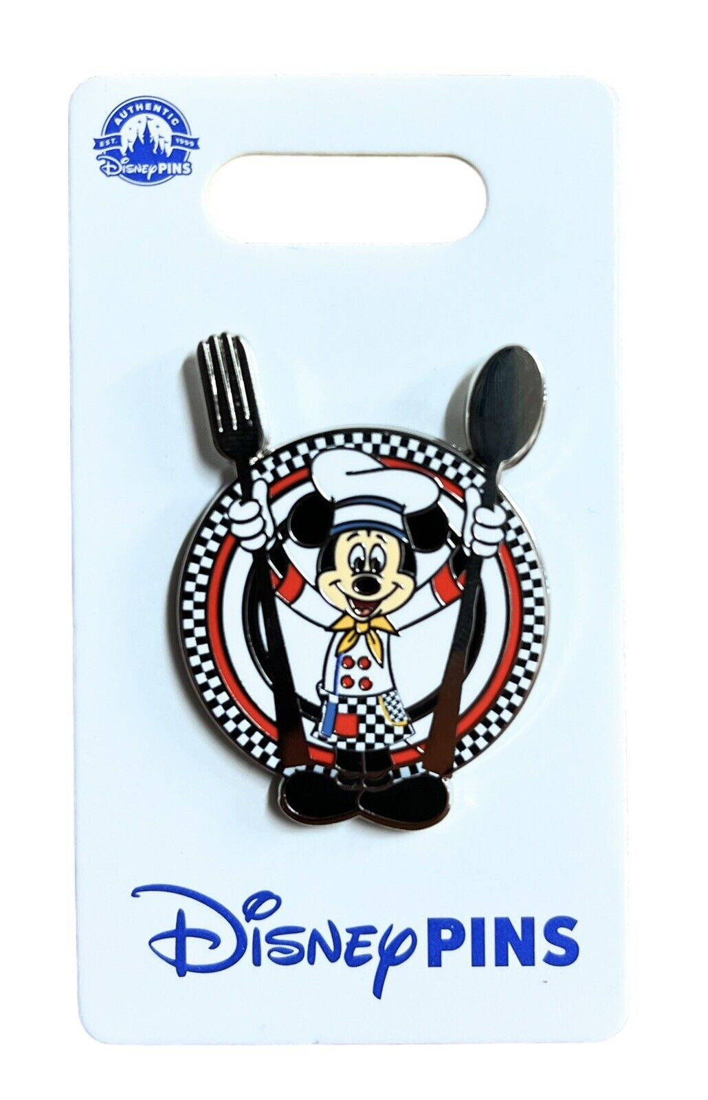products Disney Pin - Chef Mickey - Restaurant Sign - Contemporary Resort - Fork and Spoon