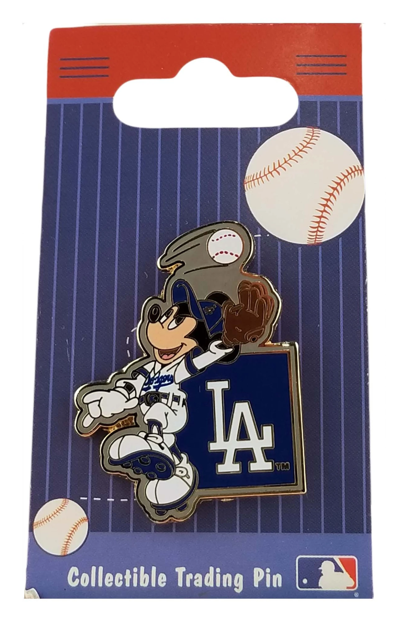 item Disney Pin - Mickey Mouse - Major League Baseball Player - Los Angeles Dodgers 47892