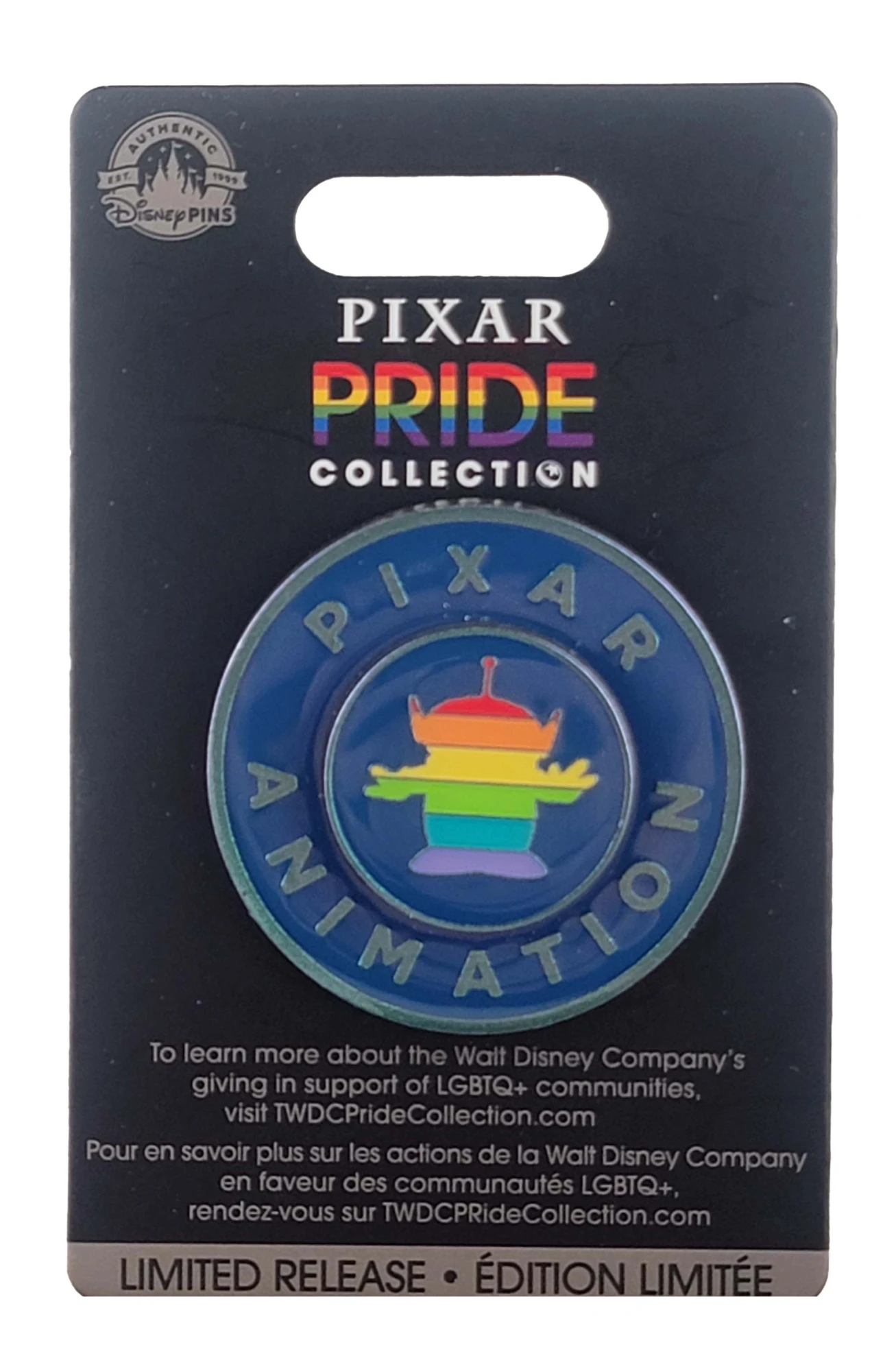 item Disney Pin - Alien - Toy Story - Pixar Animation - Rainbow 148112a