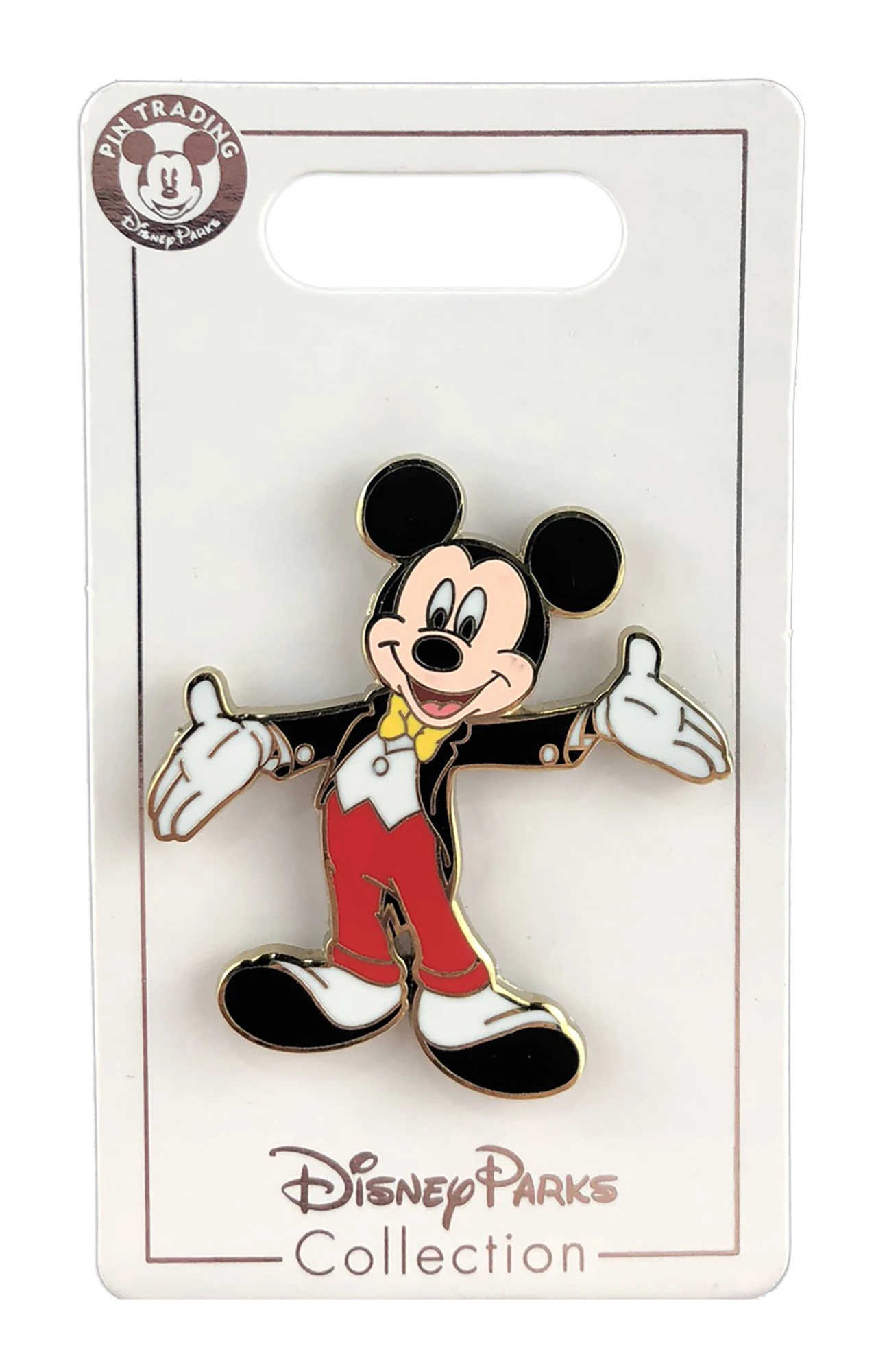 item Disney Pin - Mickey Mouse - Movie Star - Tuxedo - Arms Outstretched 43627w.JPEG