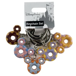 item Disney Parks Keychain - Mickey Mouse Icon - Donuts KeychainDonuts