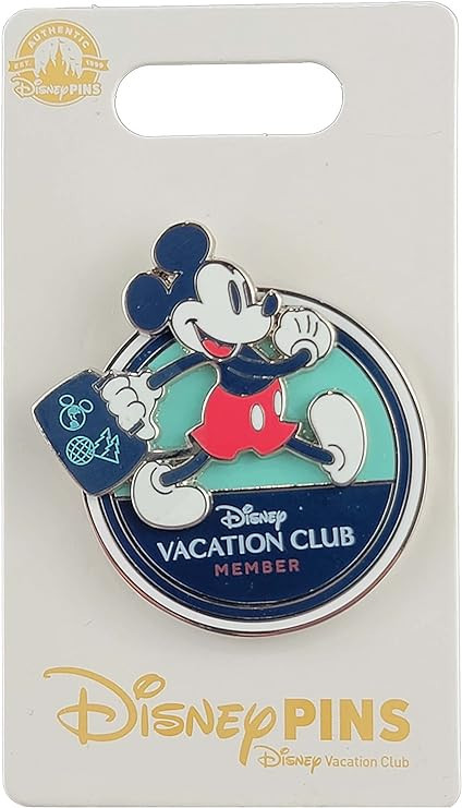 Disney Pin - DVC - Disney Vacation Club Member - Mickey Mouse - Logo ...