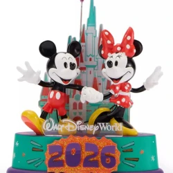 item Disney Parks Figurine Ornament - 2026 Walt Disney World - Mickey Mouse Ears 02453 Ornament 2026 Walt Disney World Dated Mickey Minnie b.webp