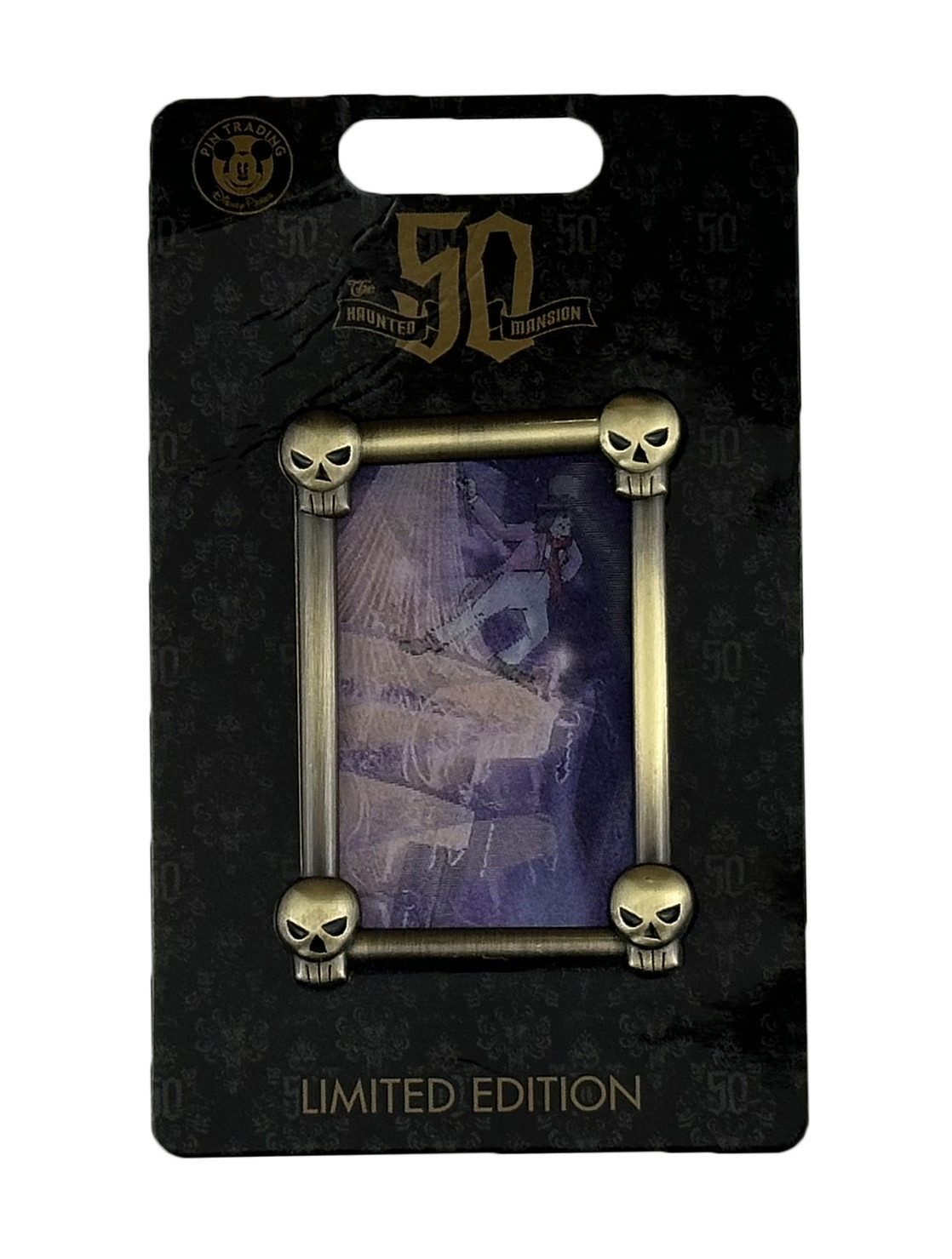products Disney Pin - Ghost Pickwick - Haunted Mansion 50th Anniversary