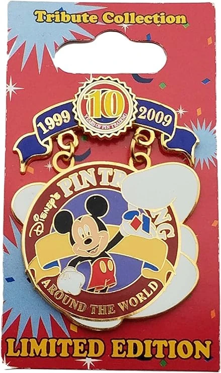 item Disney Pin - Tribute Collection - Official Disney Pin Trading Logo - Mickey Mouse 81mqwuelezl-ac-sy741-jpg