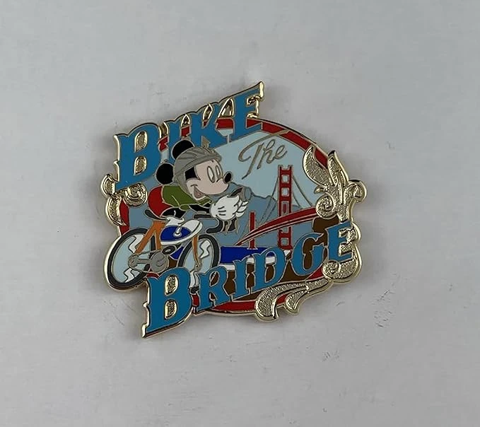 item Adventures By Disney Pin - Bike The Bridge - Mickey Mouse 61quntcsqs-ac-sx679-jpg