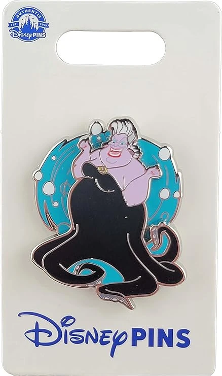 item Disney Pin - Villains - The Little Mermaid - Ursula - Blue Wave with Bubbles 71a7qdkjfsl-ac-sy741-jpg