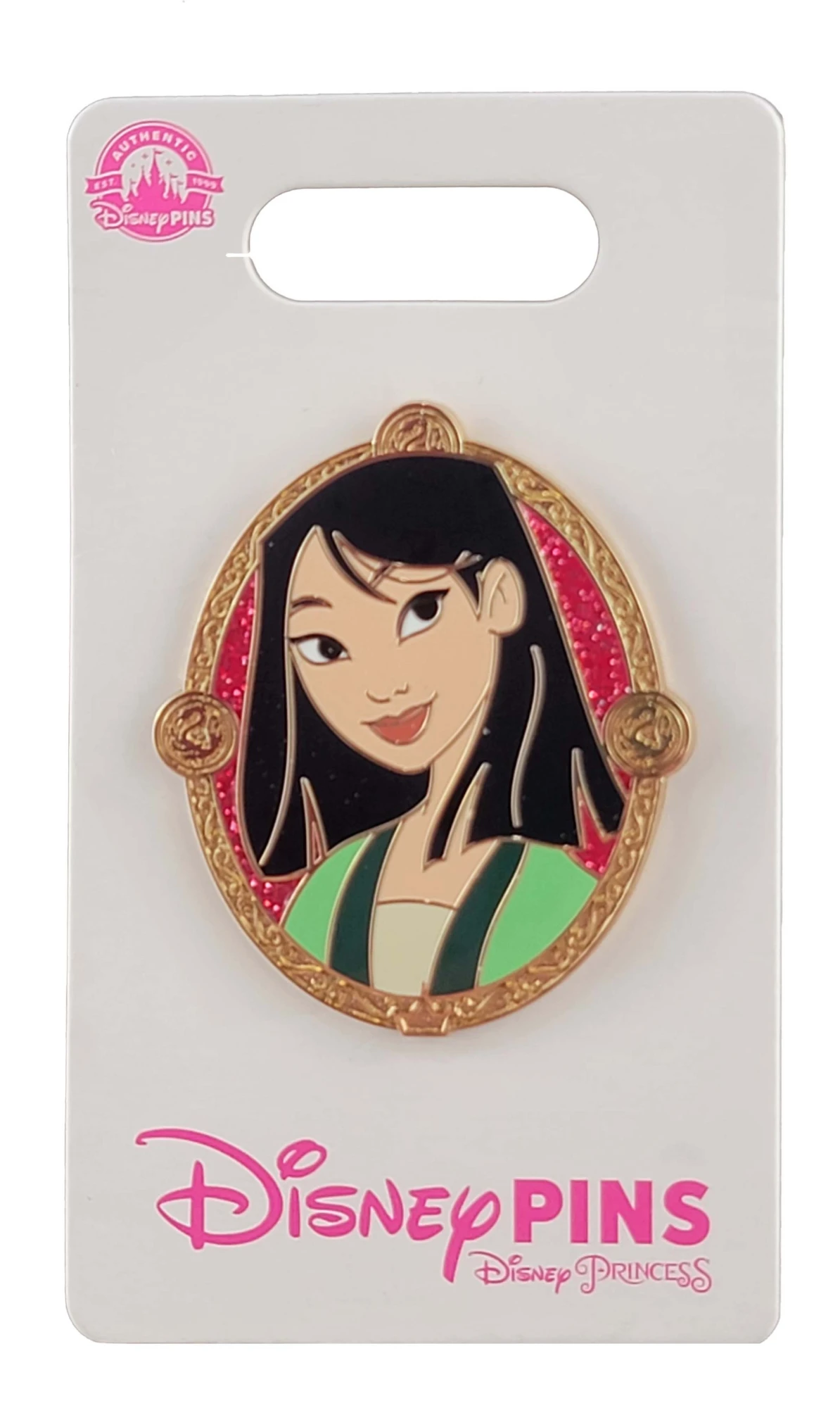 item Disney Pin - Princess Portrait Frame - Mulan 151796