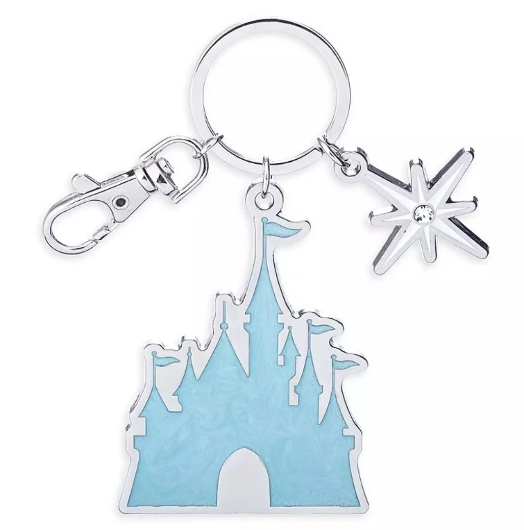 item Disney Parks Keychain - Fantasyland Castle - Arendelle Aqua KeychainCastleArendelle