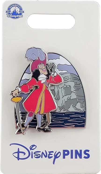 item Disney Pin - Villains - Peter Pan - Captain Hook - At Skull Rock 71ohwhaovtl-ac-sy741-jpg