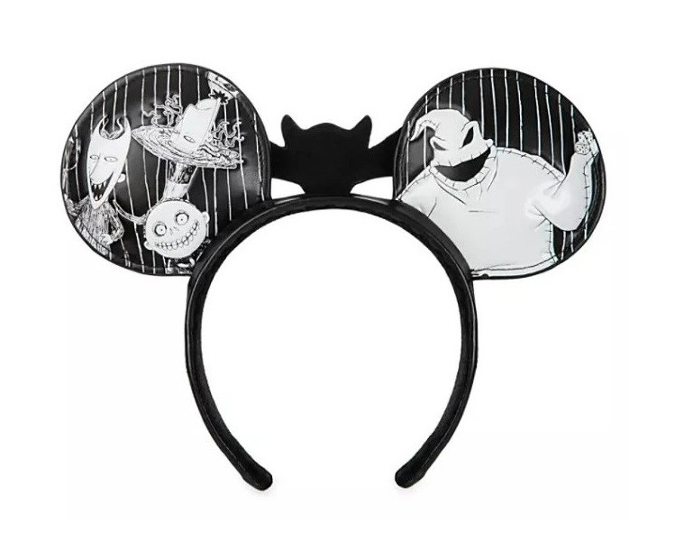 products Disney Parks - Minnie Mouse Ears Headband - The Nightmare Before Christmas