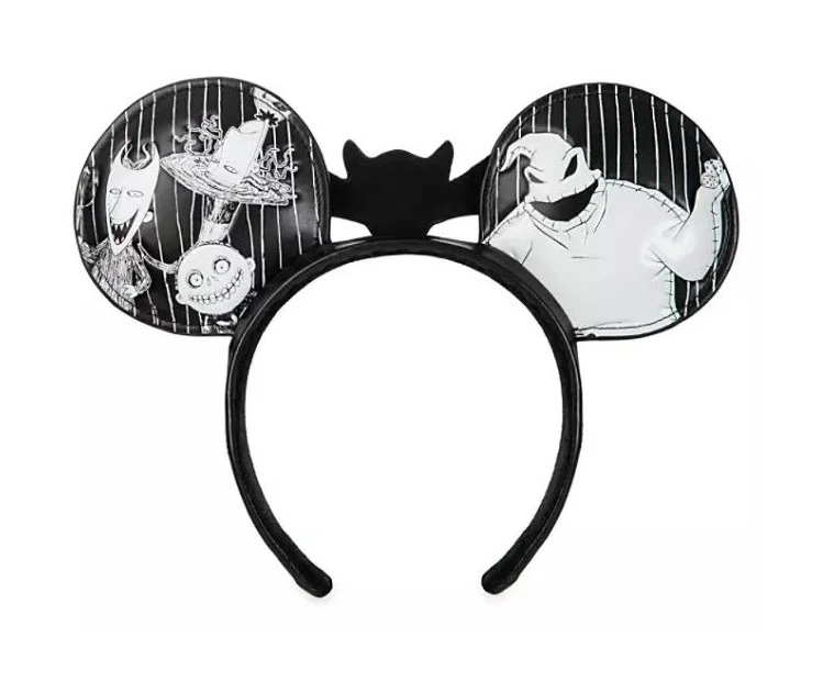 item Disney Parks - Minnie Mouse Ears Headband - The Nightmare Before Christmas The Nightmare Before Christmas