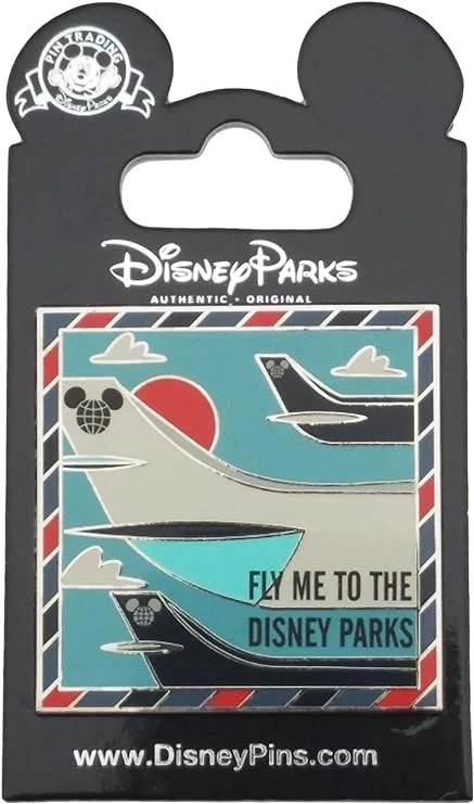 item Disney Pin - Framed - Fly Me to the Disney Parks 81ft7bvn-tl-ac-sy741-jpg