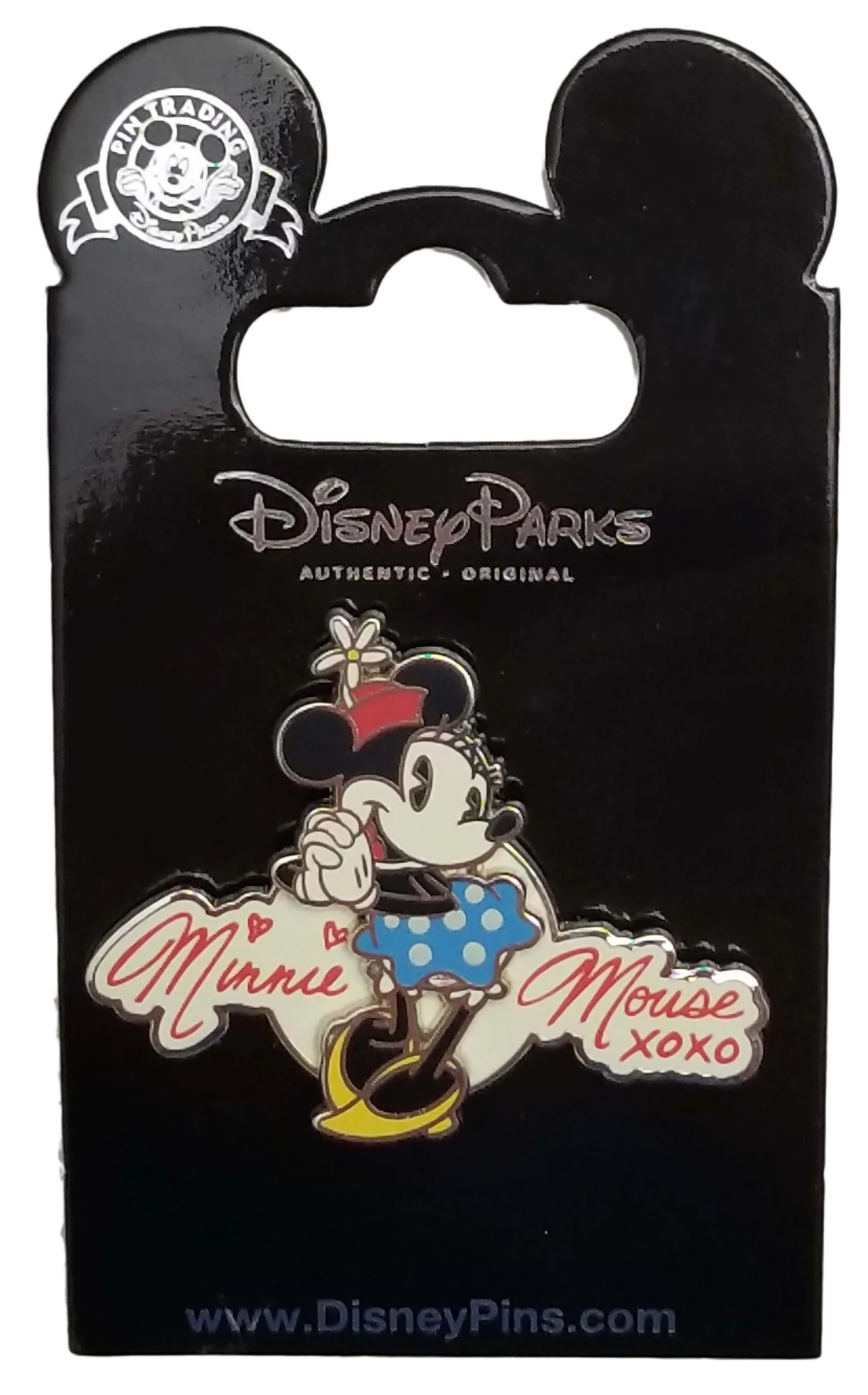 item Disney Pin - Classic Minnie Mouse - XOXO Signature 133068.webp