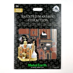 item Disney Parks - Haunted Mansion Attraction - 3D Model Kit - Metal Earth MEHauntedMansionColor