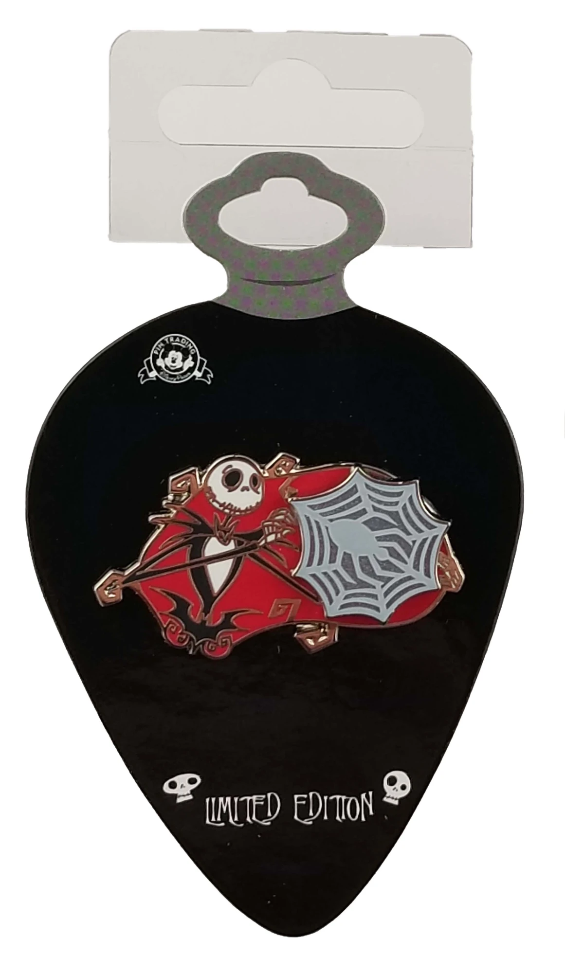 item Disney Pin - The Nightmare Before Christmas - Jack Skellington Spider Web 141359 2