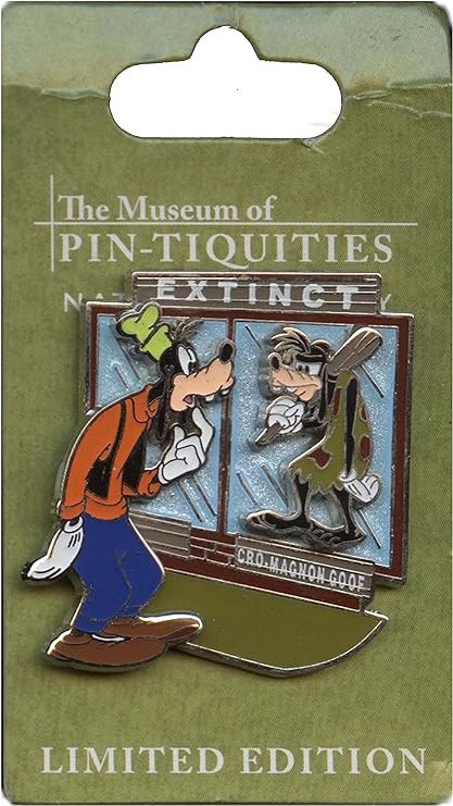 item Disney Pin - The Museum of Pin-tiquities - Disney Pin Celebration 2009 - Cro - Magnon Goof 91u6az4borl-ac-sy741-jpg