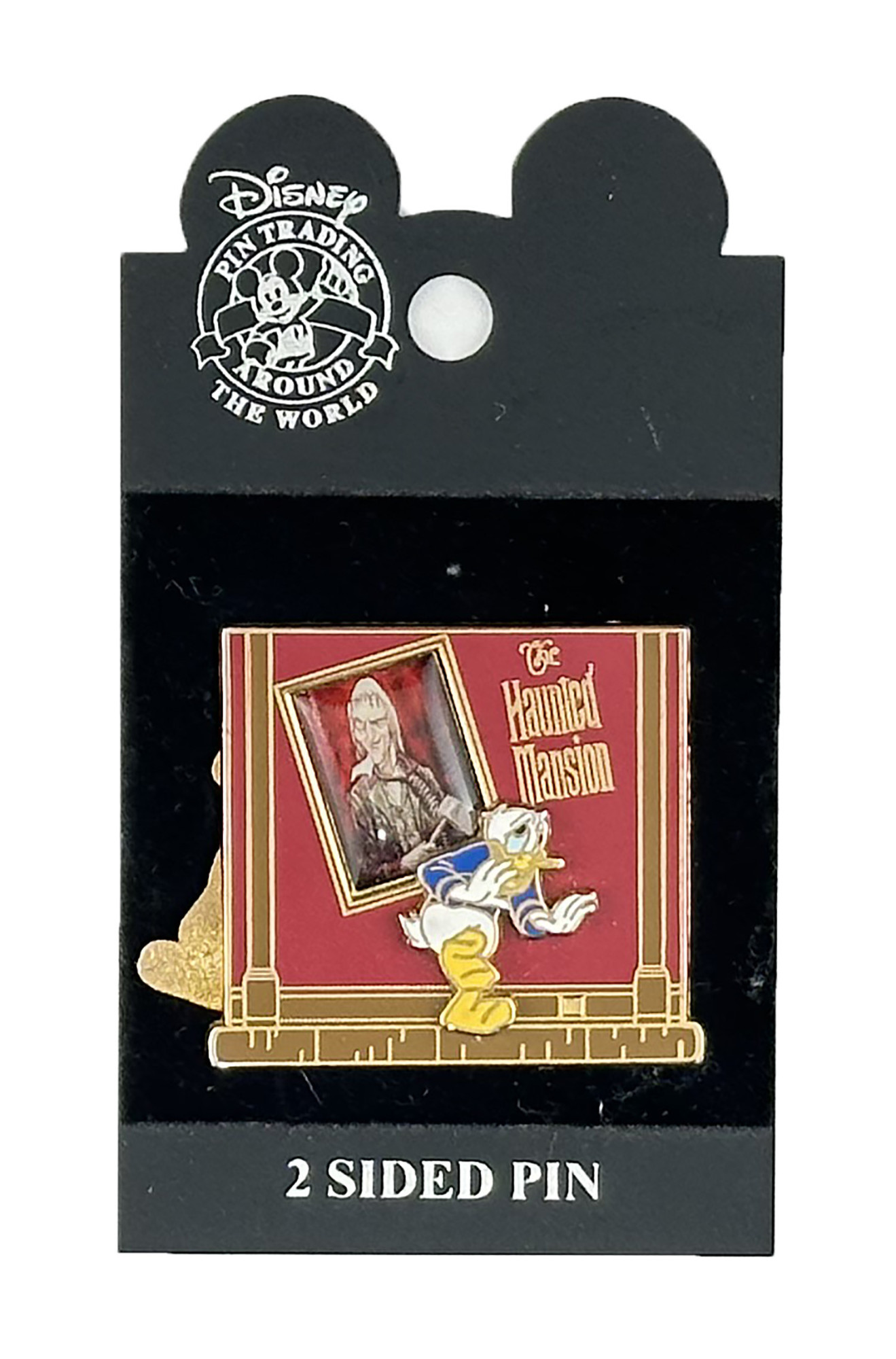 products Disney Pin - Mickey, Donald and Goofy - Haunted Mansion 2 Sided