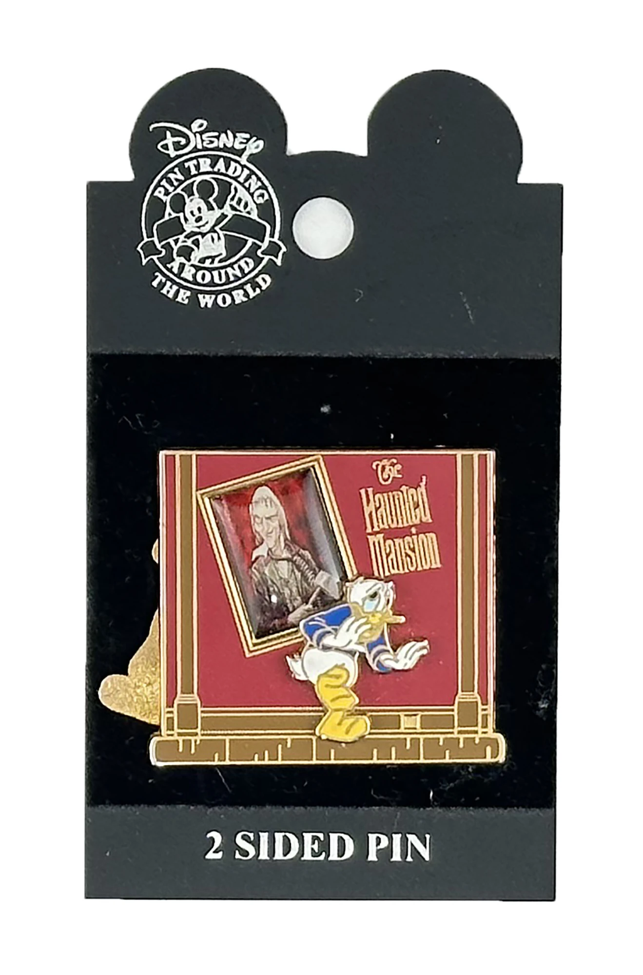 item Disney Pin - Mickey, Donald and Goofy - Haunted Mansion 2 Sided 18854