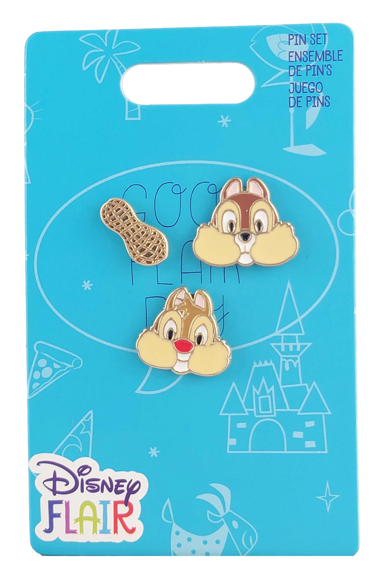 item Disney Pin - Chip and Dale Flair - Set 152404