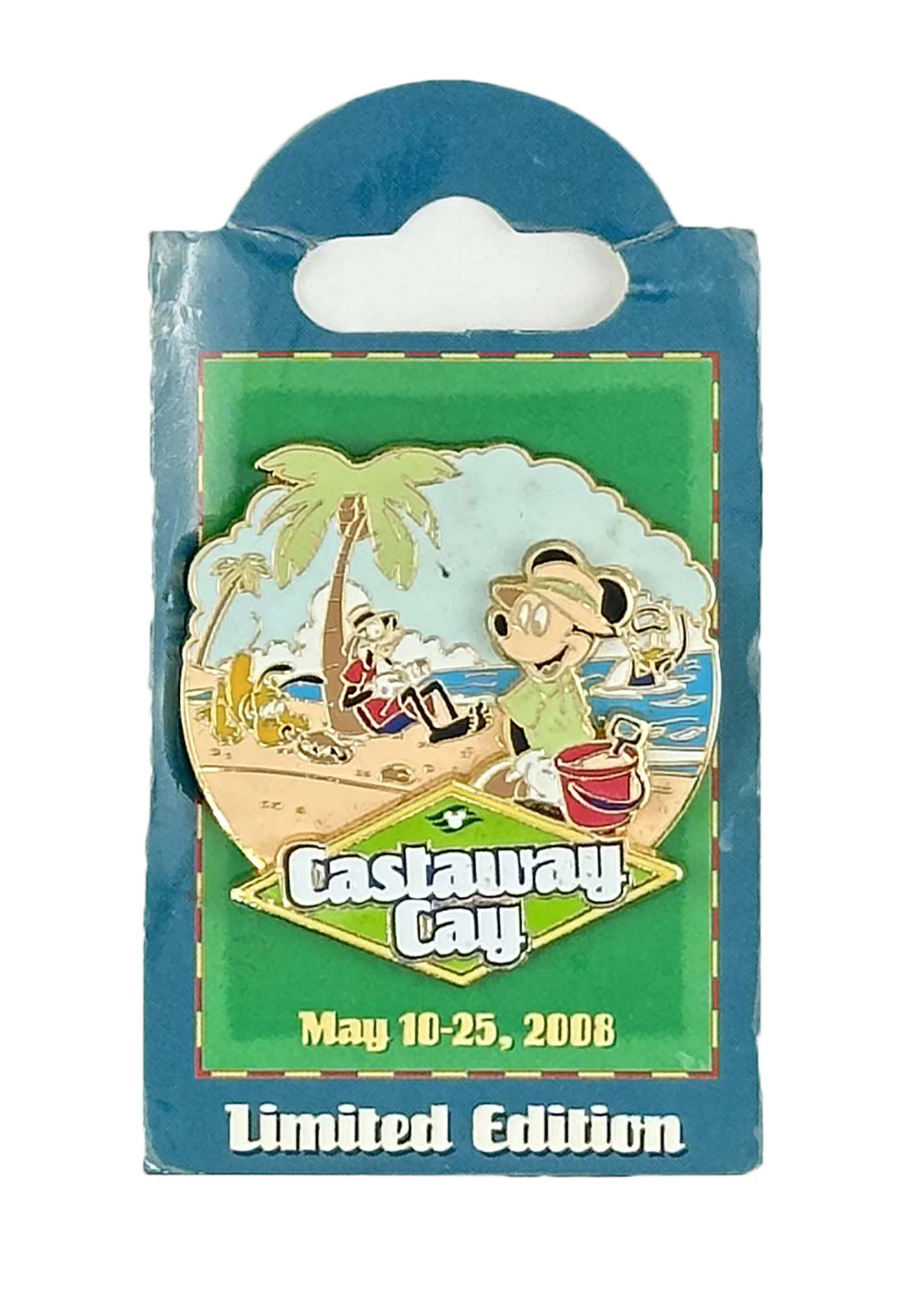 item Disney Pin - 2008 Westbound Panama Canal Fab 4 Castaway Cay 61609.webp