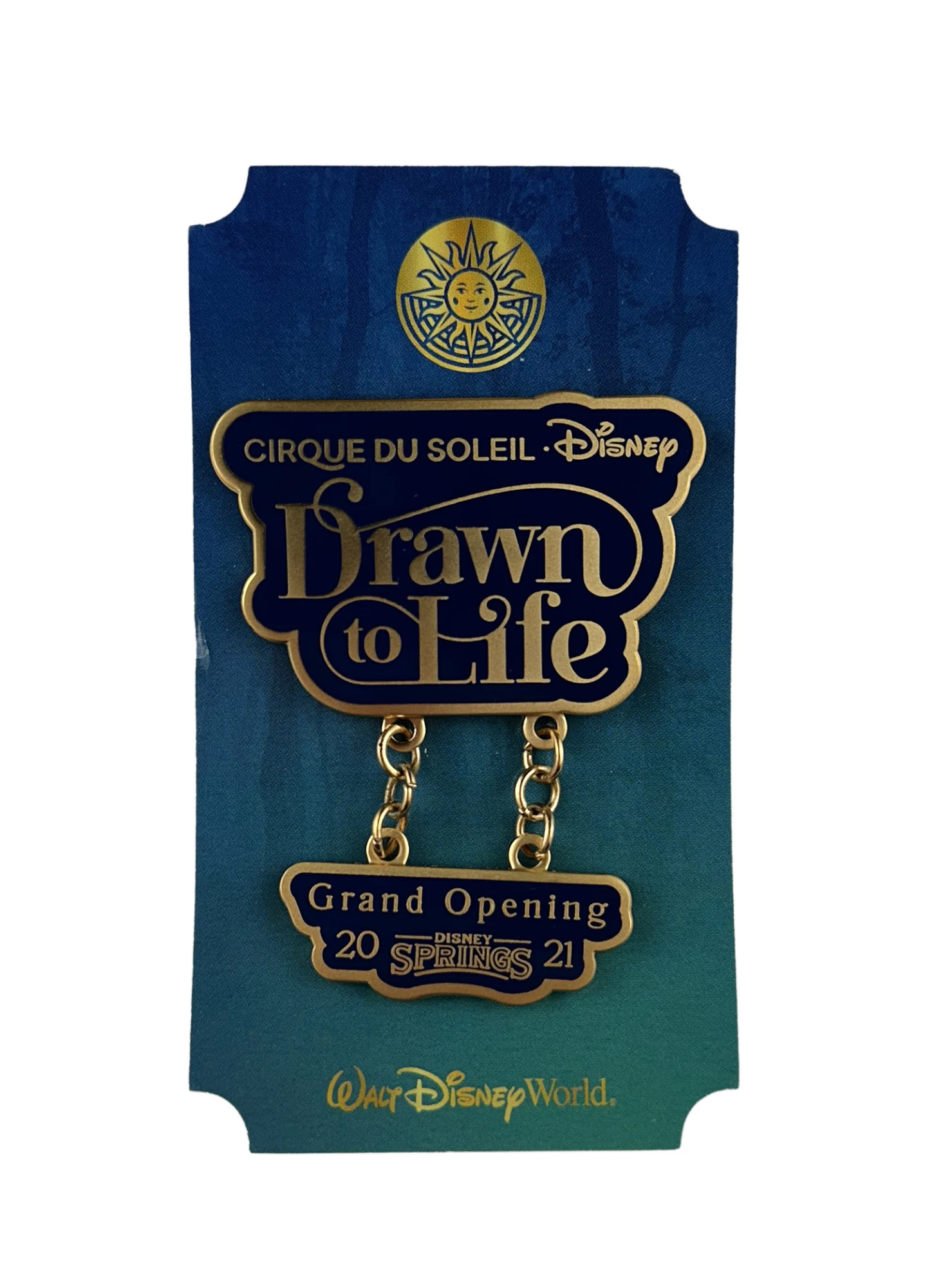 item Disney Pin - Cirque du Soleil - Drawn to Life - Grand Opening 2021 - Disney Springs 163396