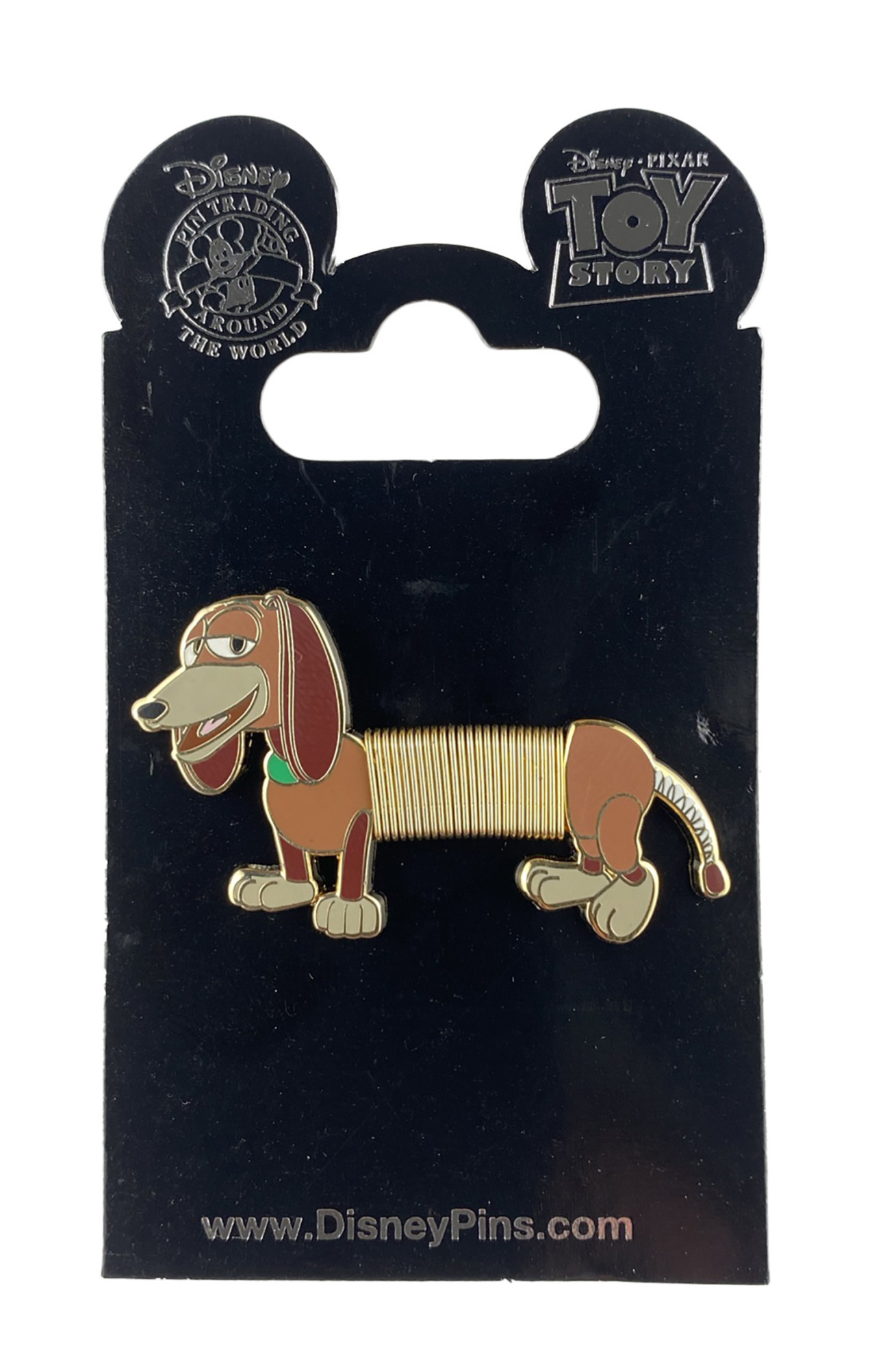 products Disney Pin - Slinky Dog - Toy Story - Metal Coils for Stomach - Pixar